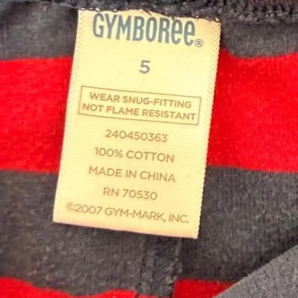 Gymboree red and blue striped...